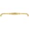 Jeffrey Alexander 12" Center-to-Center Brushed Gold Audrey Appliance Handle 278-12BG - alternate 8